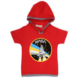 Boys Half Sleeves Hooded T-Shirt - Red, Kids, Boys T-Shirts, Chase Value, Chase Value
