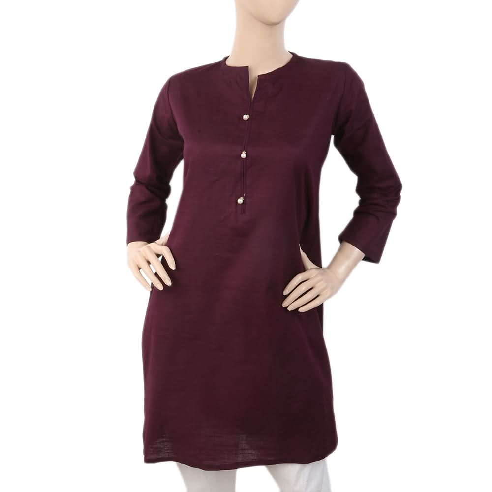 Women's Kurti - Purple, Women, Ready Kurtis, Chase Value, Chase Value
