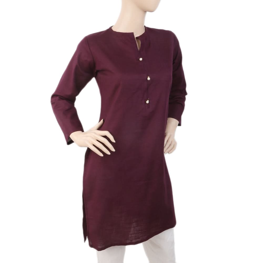 Women's Kurti - Purple, Women, Ready Kurtis, Chase Value, Chase Value