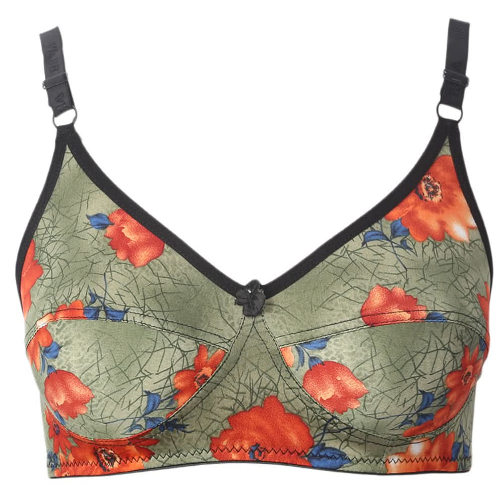 Women's Bra - Olive Green, Women Bras, Chase Value, Chase Value