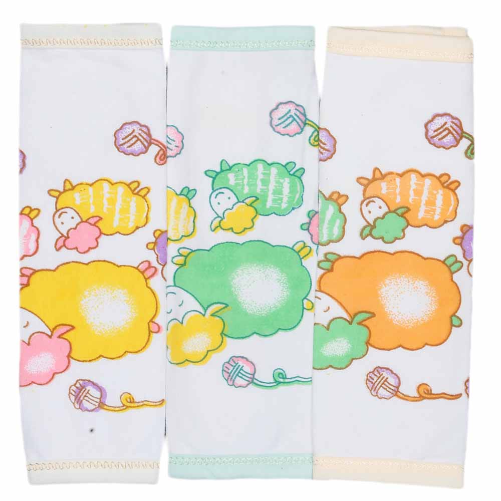 Newborn Face Towel 3 Pcs - Multi, Kids, Towels, Chase Value, Chase Value