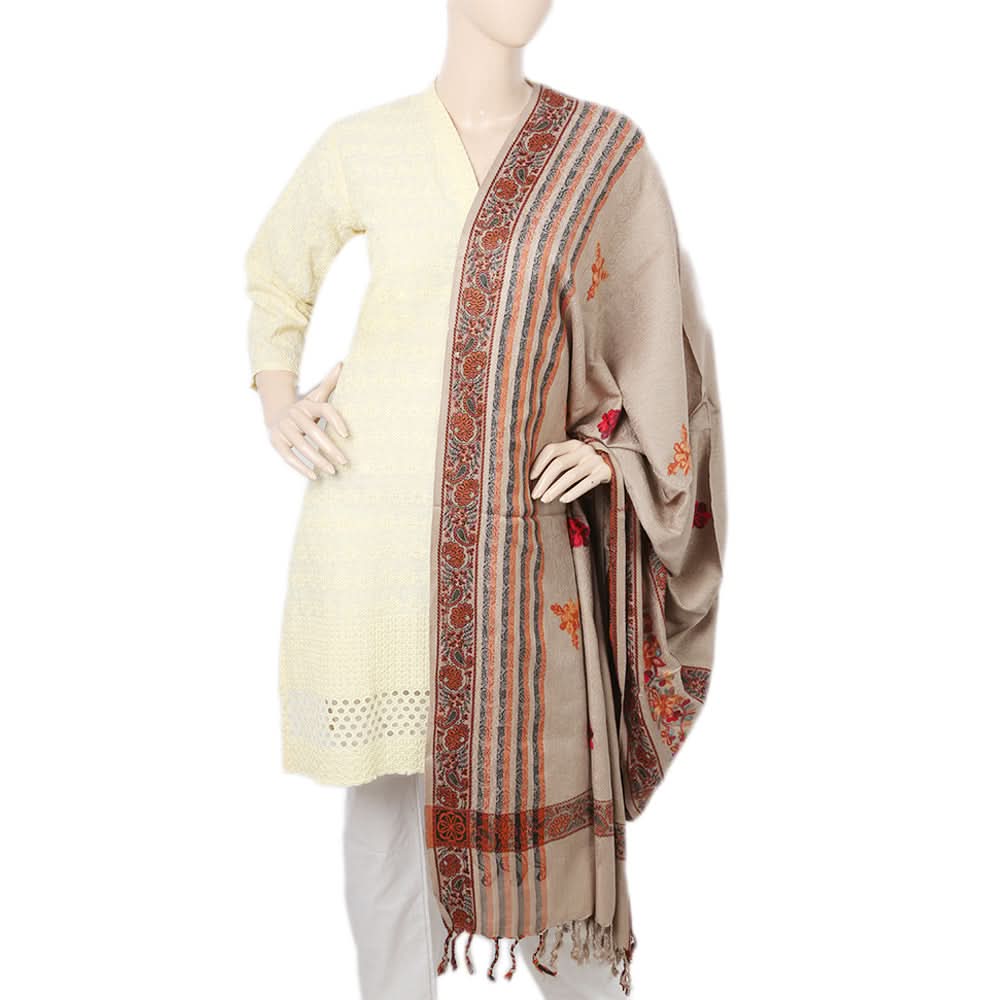 Women's Embroidered Shawl - Multi - O, Women, Shawls And Scarves, Chase Value, Chase Value