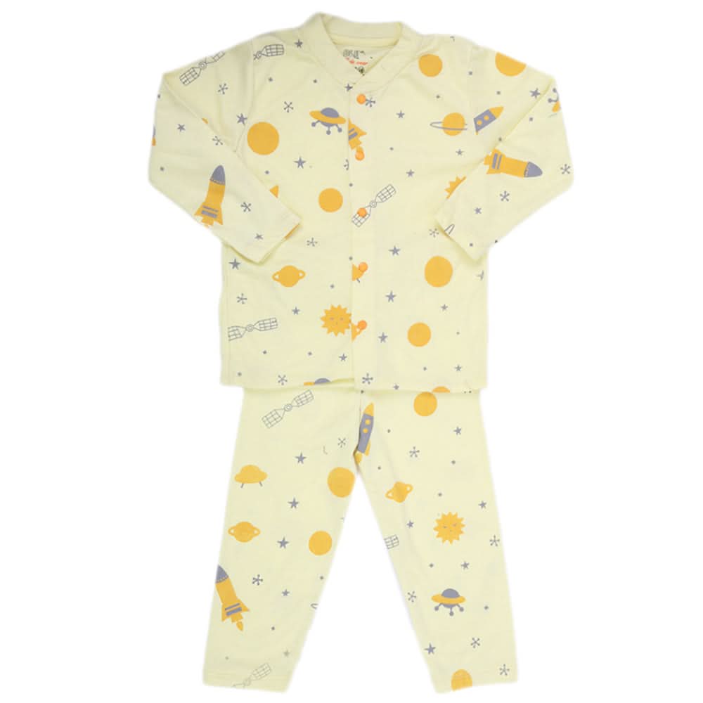 Boys Sleeping Suit - Yellow, Kids, Boys Sets And Suits, Chase Value, Chase Value