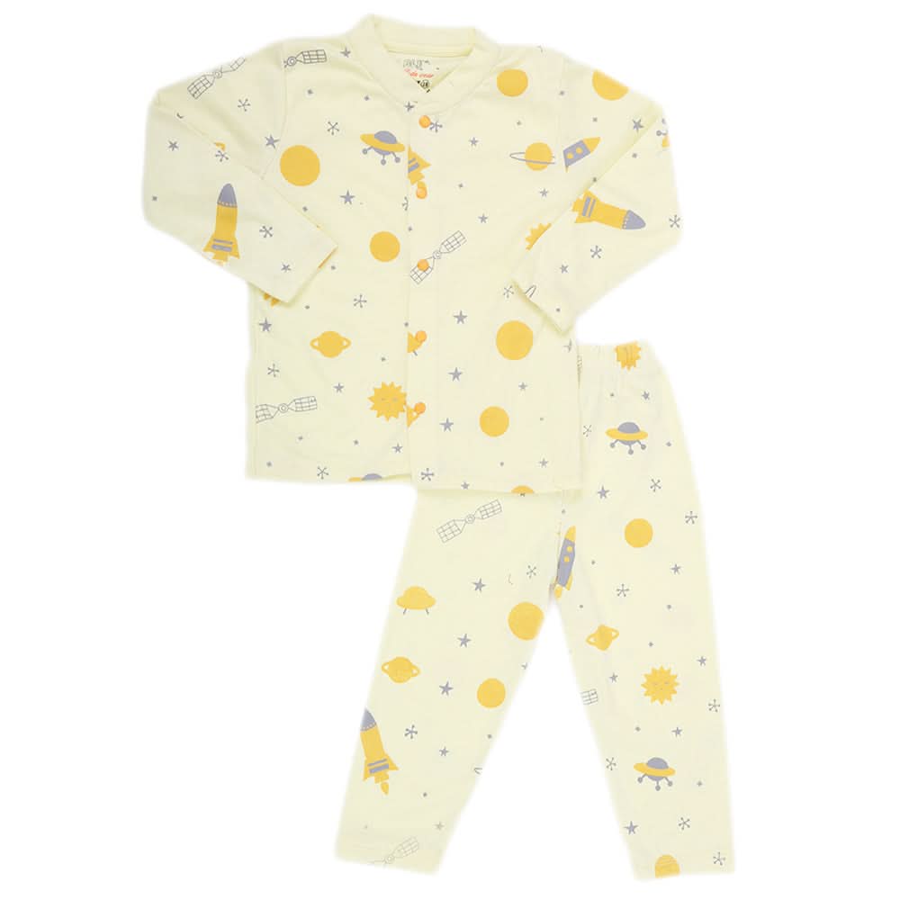 Boys Sleeping Suit - Yellow, Kids, Boys Sets And Suits, Chase Value, Chase Value