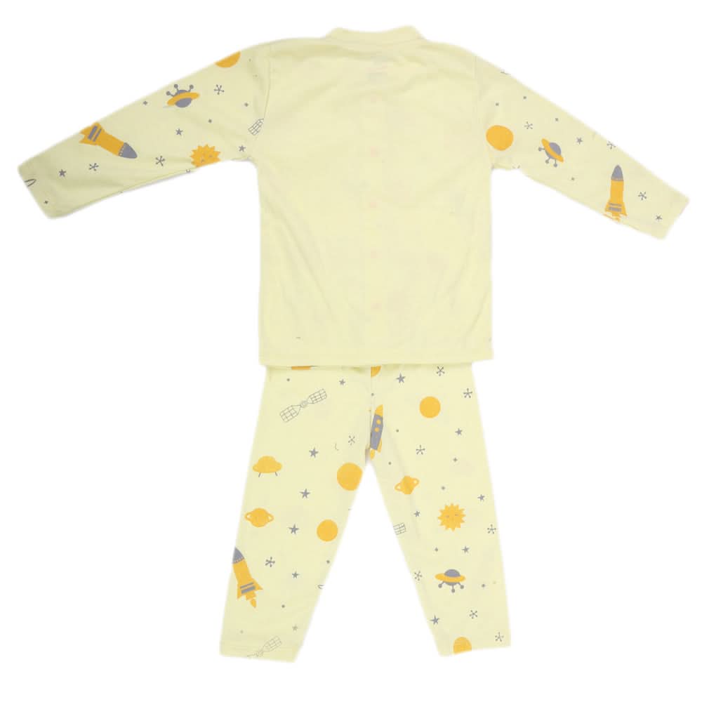 Boys Sleeping Suit - Yellow, Kids, Boys Sets And Suits, Chase Value, Chase Value