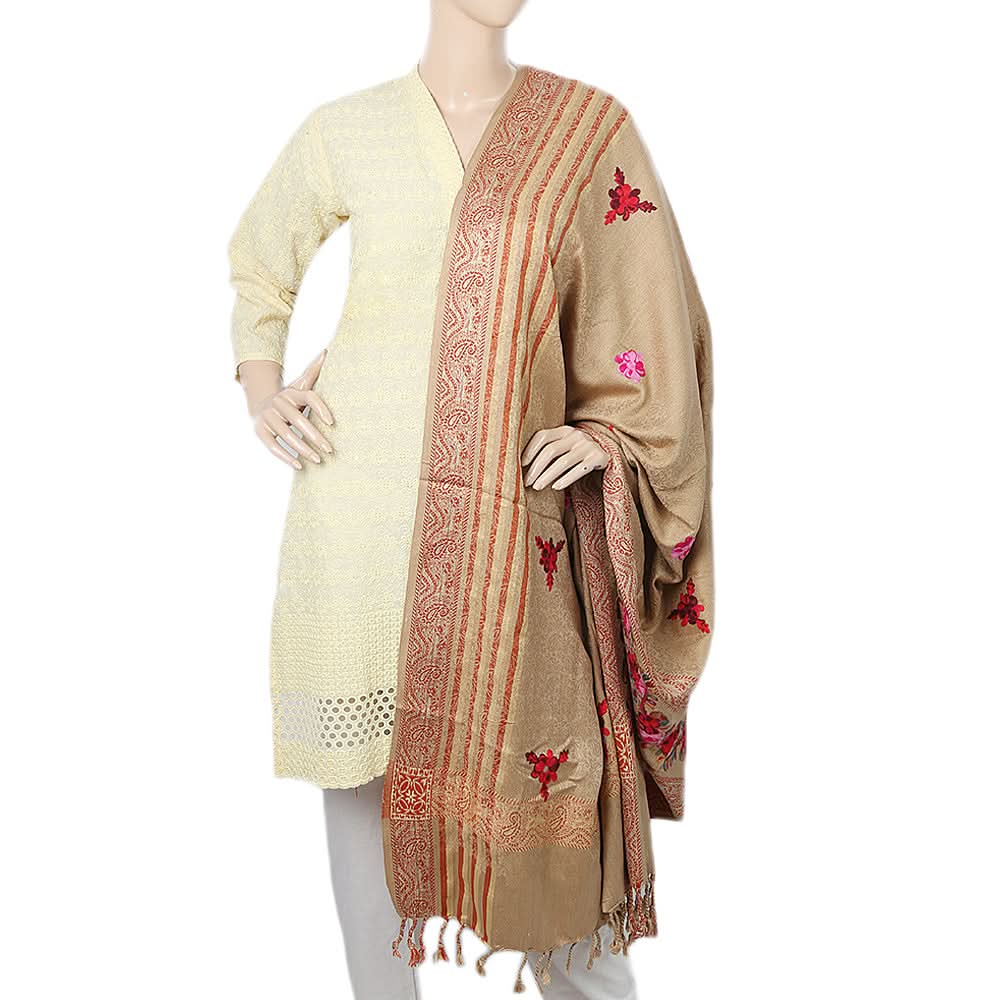 Women's Embroidered Shawl - Multi - N, Women, Shawls And Scarves, Chase Value, Chase Value