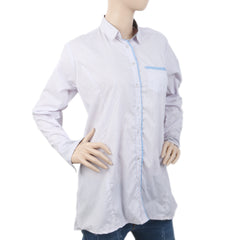 Women's Casual Shirt - Light Blue, Women, T-Shirts And Tops, Chase Value, Chase Value