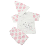 Newborn Boys Half Sleeves Suit - White, Kids, Newborn Boys Sets And Suits, Chase Value, Chase Value