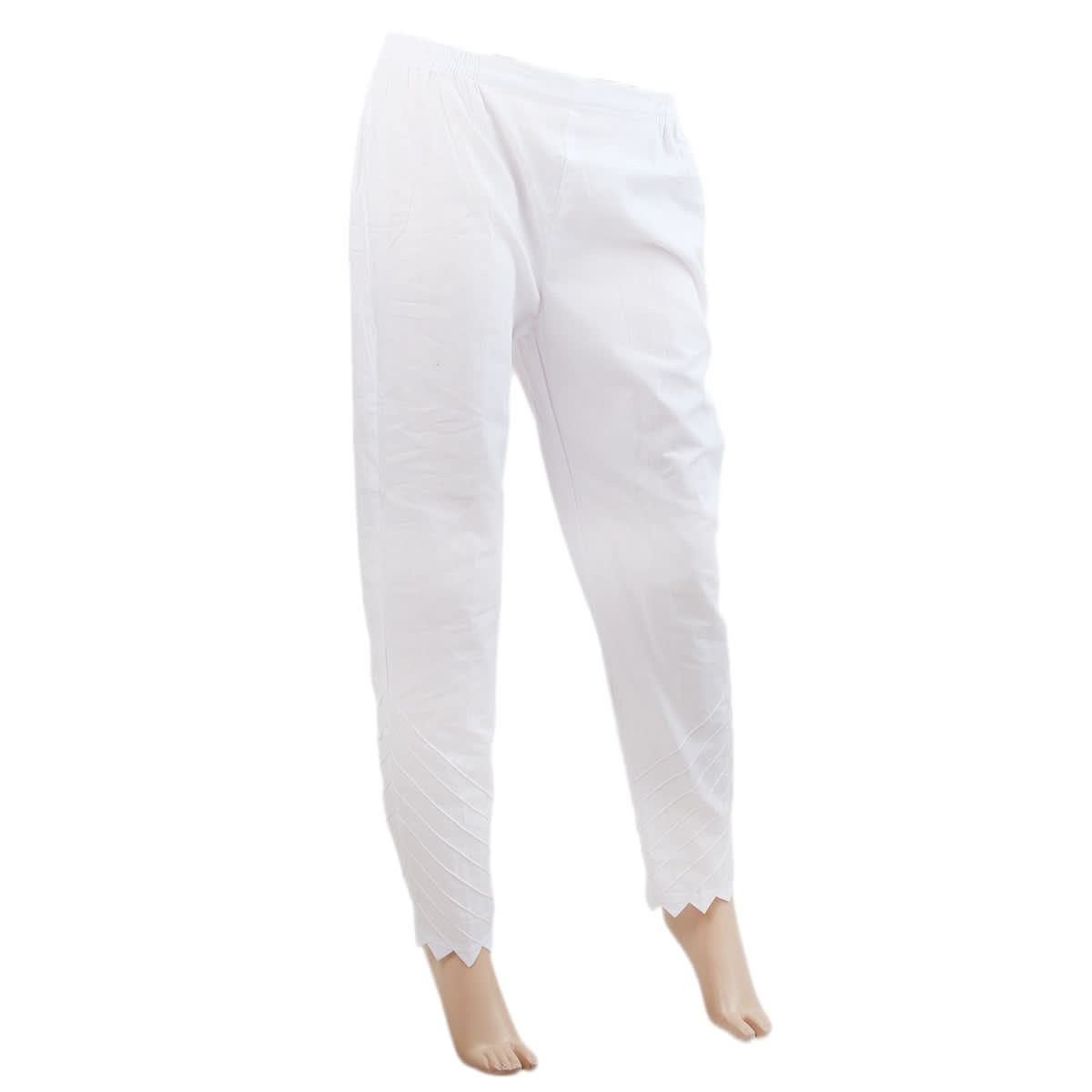 Women's Woolen Trouser - White, Women, Pants & Tights, Chase Value, Chase Value