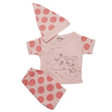 Newborn Boys Half Sleeves Suit - Pink, Kids, Newborn Boys Sets And Suits, Chase Value, Chase Value
