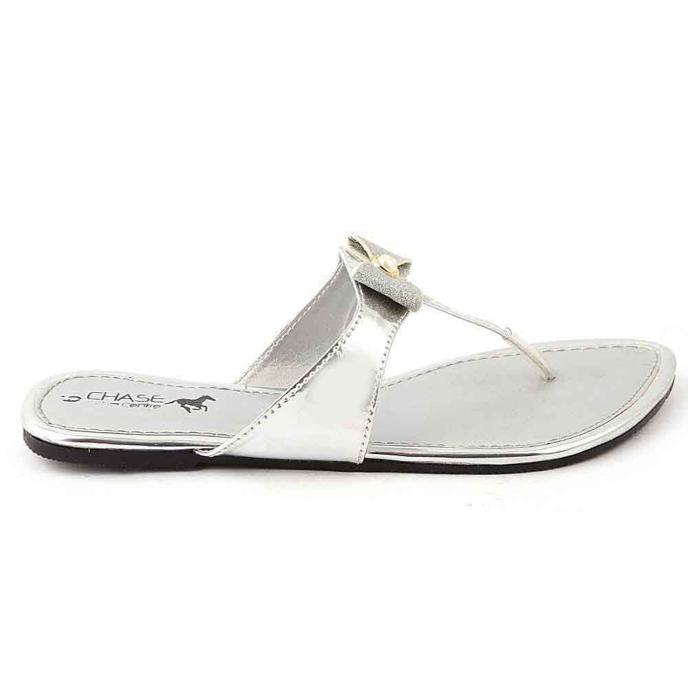 Women's Slipper (212) - Silver, Women, Slippers, Chase Value, Chase Value