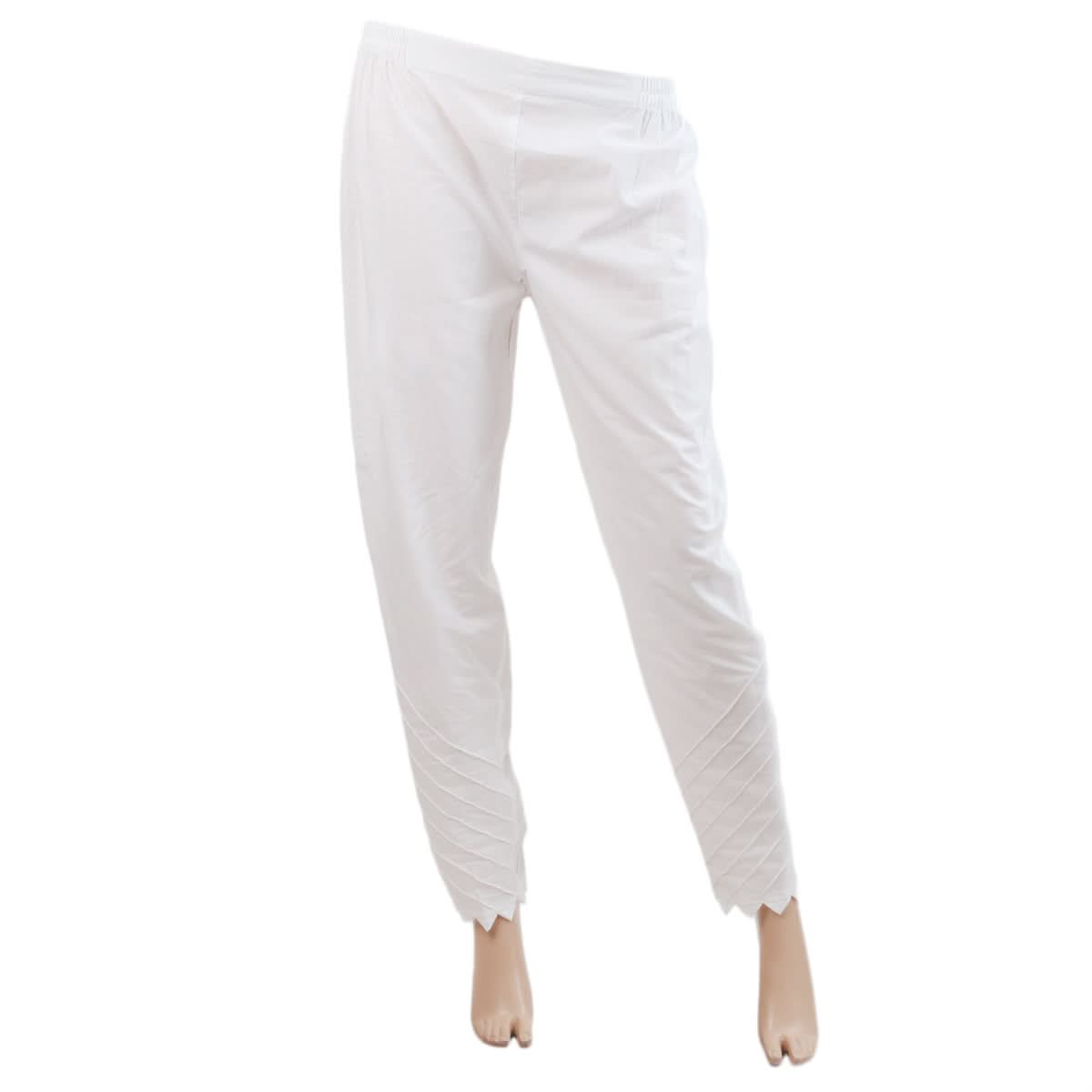 Women's Woolen Trouser - White, Women, Pants & Tights, Chase Value, Chase Value