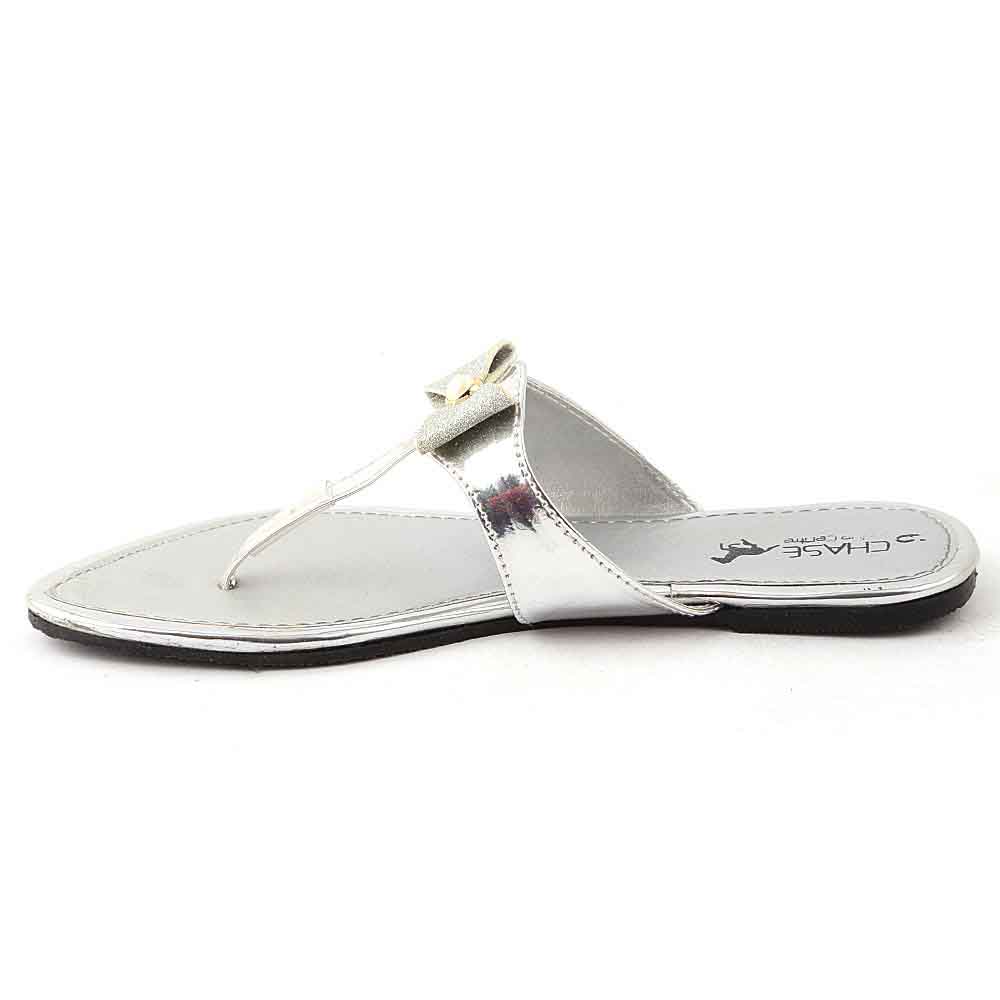 Women's Slipper (212) - Silver, Women, Slippers, Chase Value, Chase Value