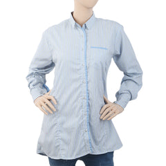 Women's Casual Shirt - Blue, Women, T-Shirts And Tops, Chase Value, Chase Value