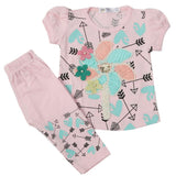 Newborn Girls Half Sleeves Suit - Pink, Kids, Newborn Girls Sets And Suits, Chase Value, Chase Value