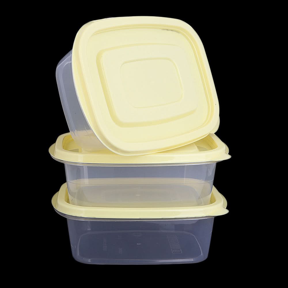 Multi Purpose Storage Box 3 Pieces - Yellow, Home & Lifestyle, Storage Boxes, Chase Value, Chase Value