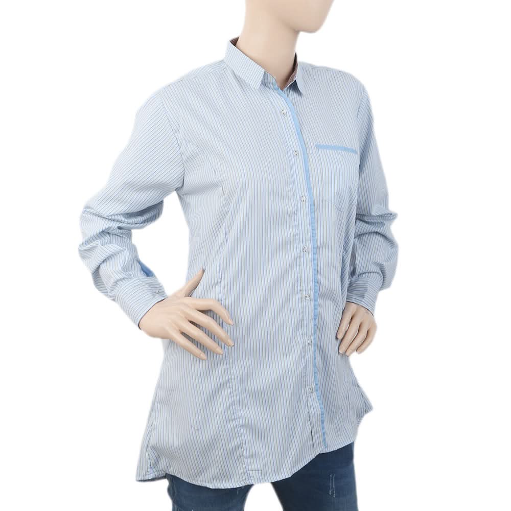 Women's Casual Shirt - Blue, Women, T-Shirts And Tops, Chase Value, Chase Value