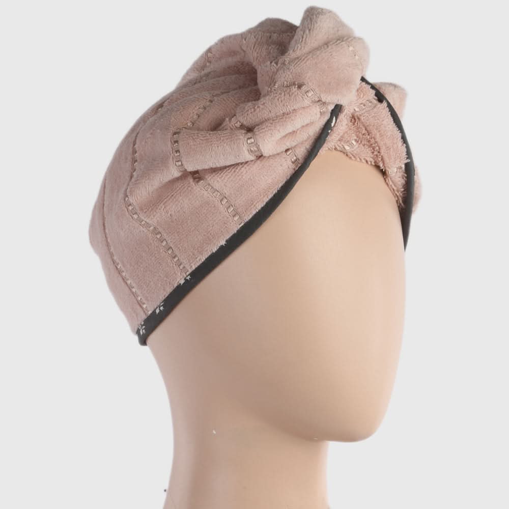 Women's Bath Towel Cap - Peach, Home & Lifestyle, Bath Towels, Chase Value, Chase Value