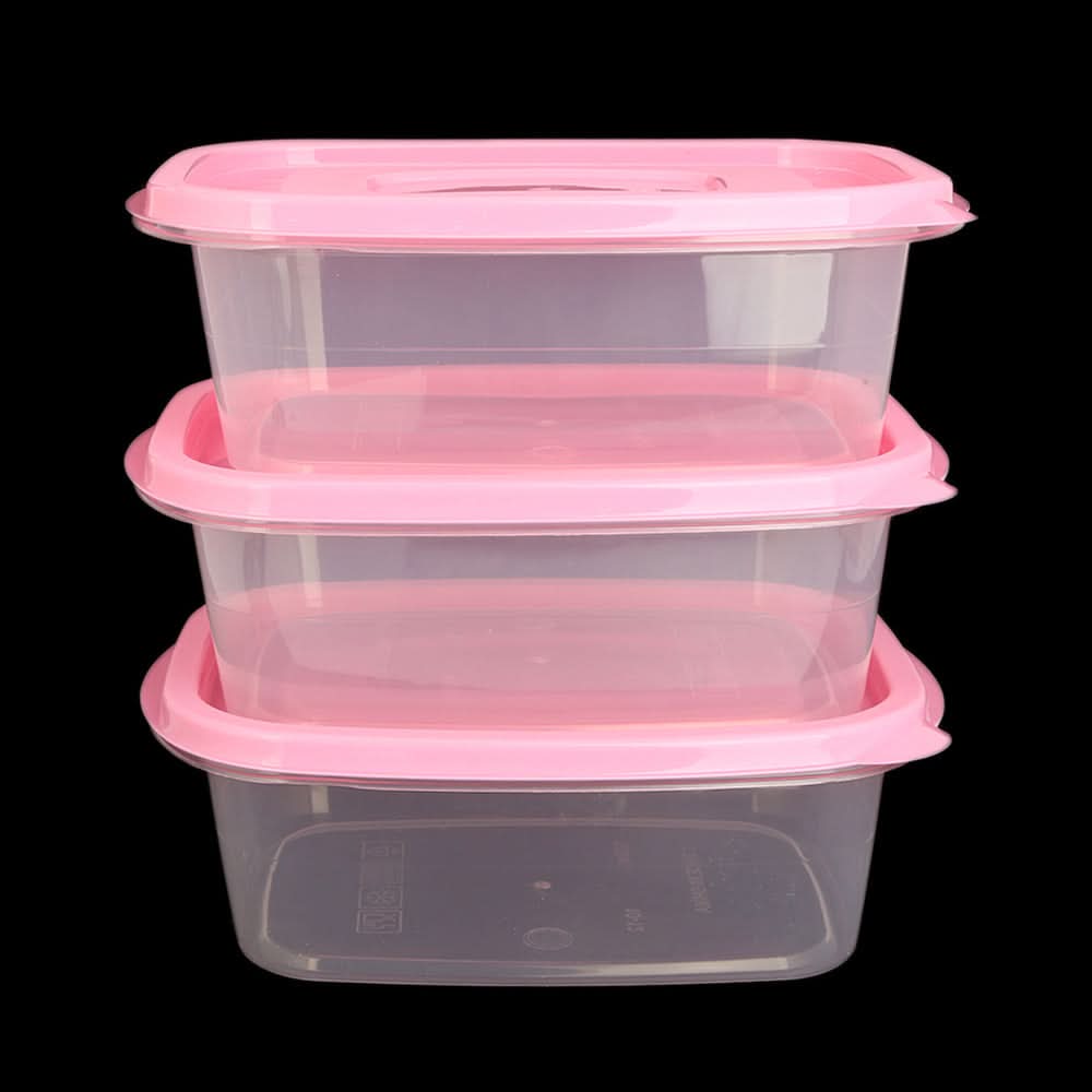 Multi Purpose Storage Box 3 Pieces - Pink, Home & Lifestyle, Storage Boxes, Chase Value, Chase Value