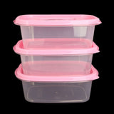 Multi Purpose Storage Box 3 Pieces - Pink, Home & Lifestyle, Storage Boxes, Chase Value, Chase Value
