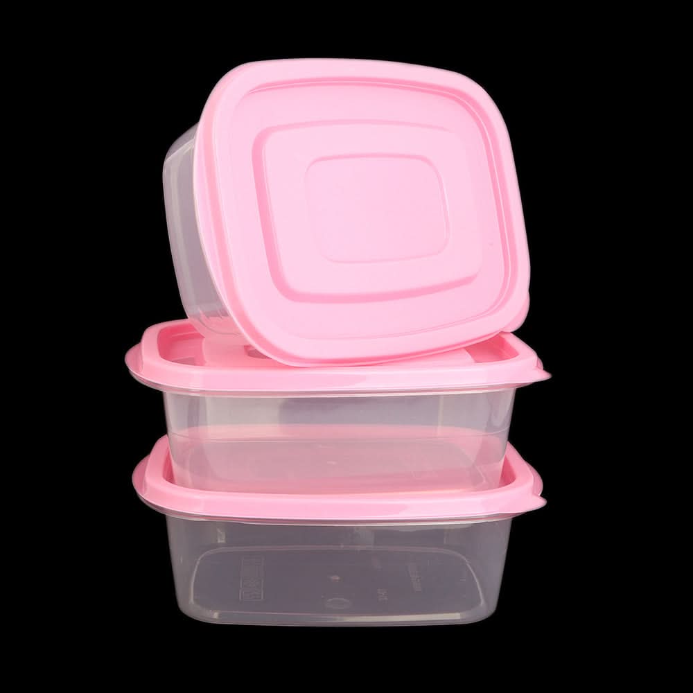 Multi Purpose Storage Box 3 Pieces - Pink, Home & Lifestyle, Storage Boxes, Chase Value, Chase Value