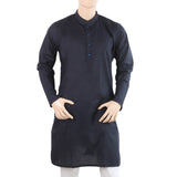 Eminent Trim Fit Kurta For Men - Blue, Men, Kurtas, Eminent, Chase Value