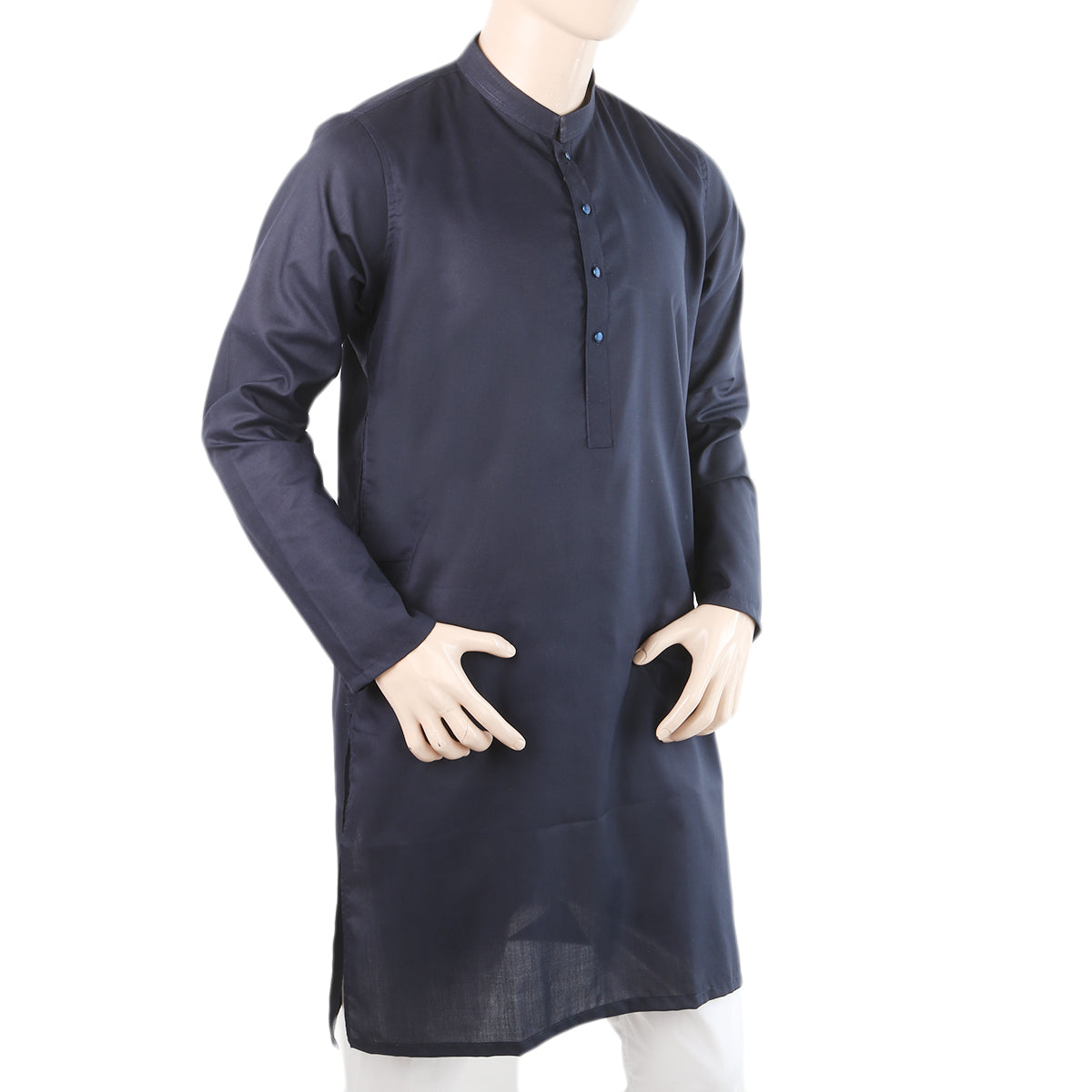 Eminent Trim Fit Kurta For Men - Blue, Men, Kurtas, Eminent, Chase Value