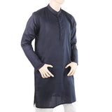 Eminent Trim Fit Kurta For Men - Blue, Men, Kurtas, Eminent, Chase Value