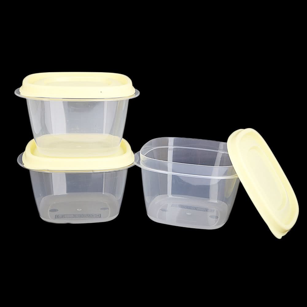 Multipurpose Storage Box 3 Pieces - Yellow, Home & Lifestyle, Storage Boxes, Chase Value, Chase Value