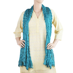 Women's Scarves With Pearls - Sea Green, Women, Dupatta, Chase Value, Chase Value