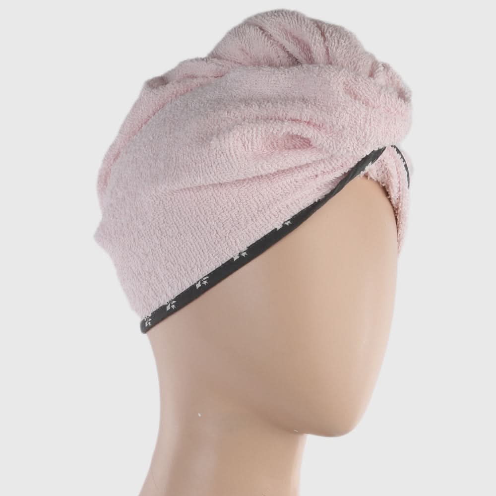 Women's Bath Towel Cap - Tea-Pink, Home & Lifestyle, Bath Towels, Chase Value, Chase Value