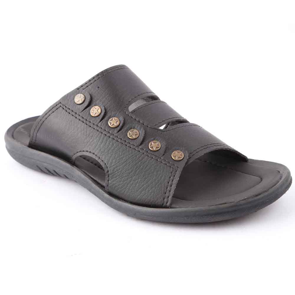 Men's Slippers (R-19) - Black, Men, Slippers, Chase Value, Chase Value
