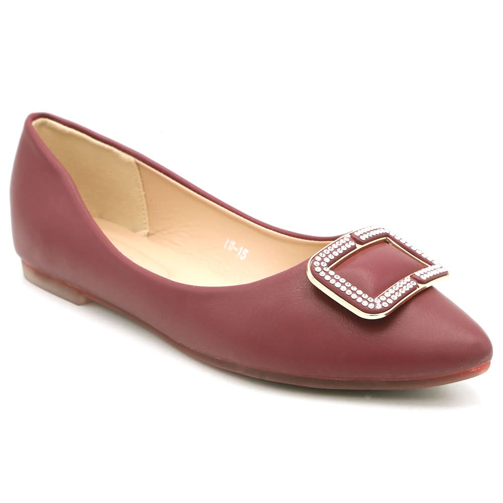 Women's Pumps Jw14 (Anj660) - Maroon, Women, Pumps, Chase Value, Chase Value