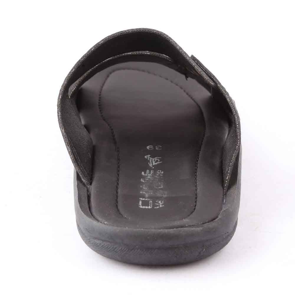Men's Slippers (R-19) - Black, Men, Slippers, Chase Value, Chase Value