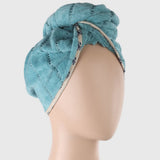 Women's Bath Towel Cap - Cyan, Home & Lifestyle, Bath Towels, Chase Value, Chase Value