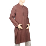 Men's Eminent Trim Fit Kurta - Brown, Men, Kurtas, Eminent, Chase Value