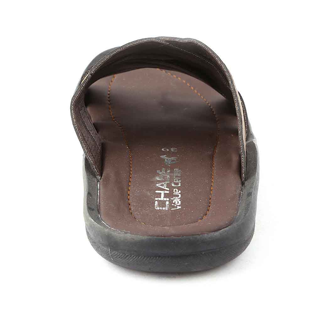 Men's Slippers (R-18) - Brown, Men, Slippers, Chase Value, Chase Value