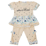 Newborn Girls Half Sleeves Suit - Peach, Kids, Newborn Girls Sets And Suits, Chase Value, Chase Value
