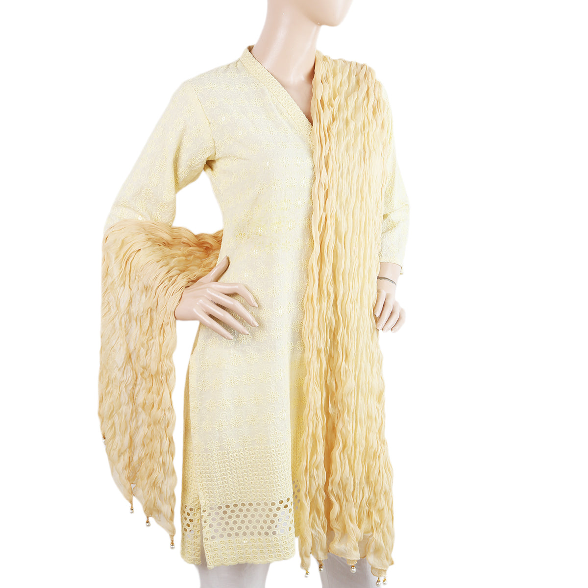 Women's Chiffon Dupatta - Skin, Women, Dupatta, Chase Value, Chase Value