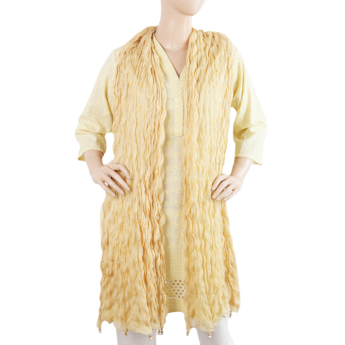 Women's Chiffon Dupatta - Skin, Women, Dupatta, Chase Value, Chase Value