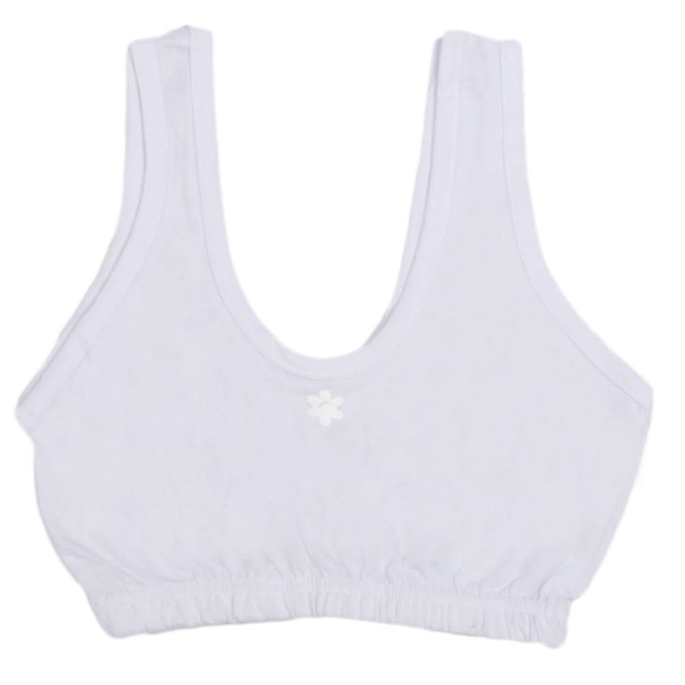 Girls Biddies - White, Kids, Shameez Camisole And Biddies, Chase Value, Chase Value