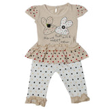 Newborn Girls Half Sleeves Suit - Fawn, Kids, Newborn Girls Sets And Suits, Chase Value, Chase Value