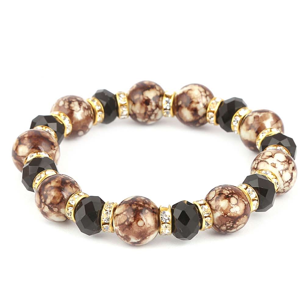 Women's Stone Bracelet - Black - test-store-for-chase-value