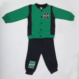 Boys Full Sleeves Suit - Green, Kids, Boys Sets And Suits, Chase Value, Chase Value
