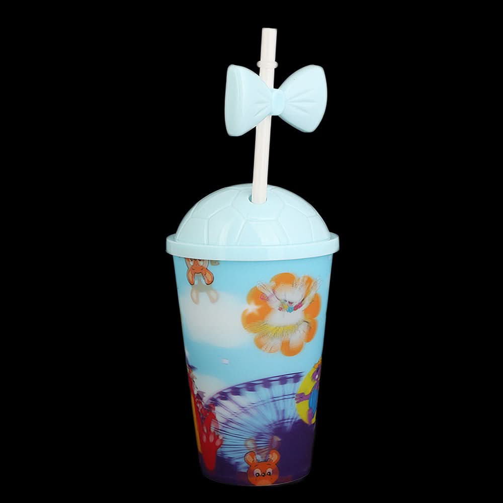 Fancy Straw Glass - Sky Blue, Home & Lifestyle, Glassware & Drinkware, Chase Value, Chase Value
