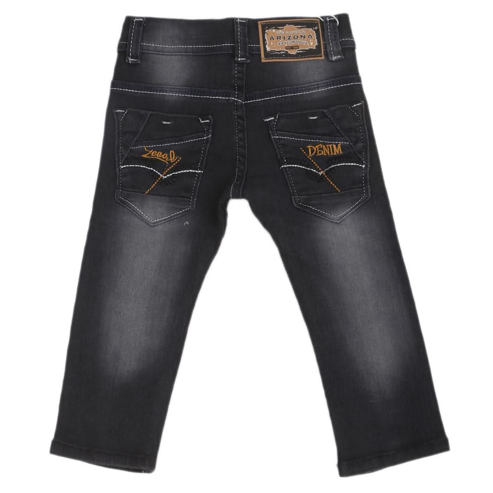 Boys Denim Pant Iz0A - Black, Kids, Boys Pants, Chase Value, Chase Value