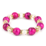 Women's Stone Bracelet - Purple - test-store-for-chase-value