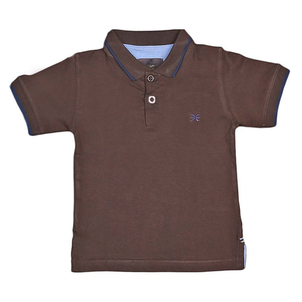 Boys Eminent Half Sleeves T-Shirt - Coffee, Kids, Boys T-Shirts, Chase Value, Chase Value