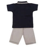 Boys Half Sleeves 2 Pcs Suit - Purple, Kids, Boys Sets And Suits, Chase Value, Chase Value
