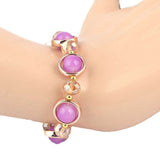 Women's Stone Bracelet - Purple - test-store-for-chase-value